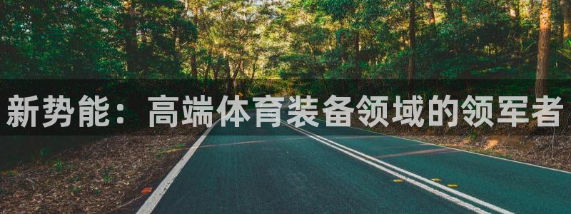 意昂5(KGAME)开户:新势能:高端体育装备领域的领军者